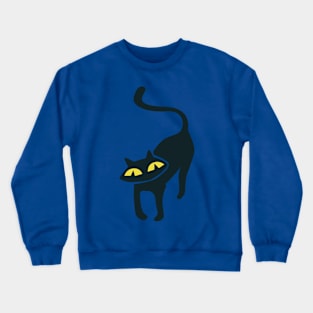 Halloween cat 3 Crewneck Sweatshirt